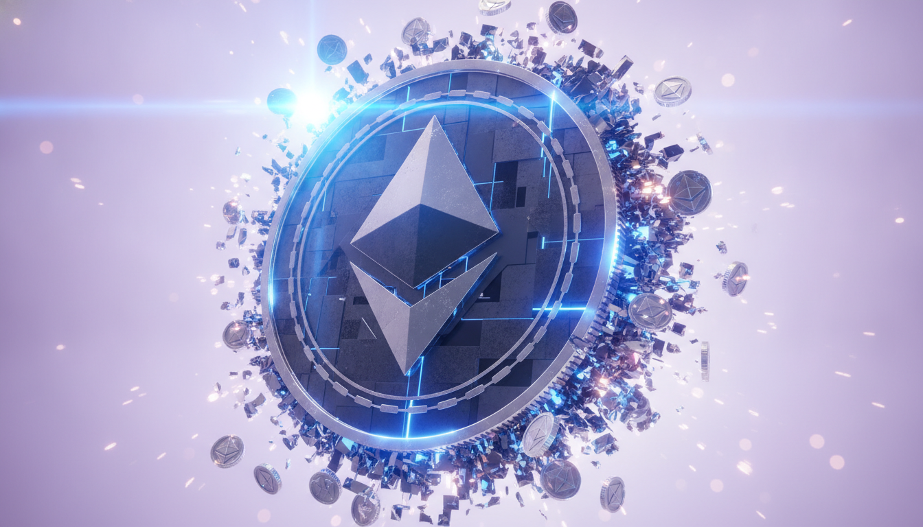 Stock exchange trading floor representing institutional ETF flows into crypto markets