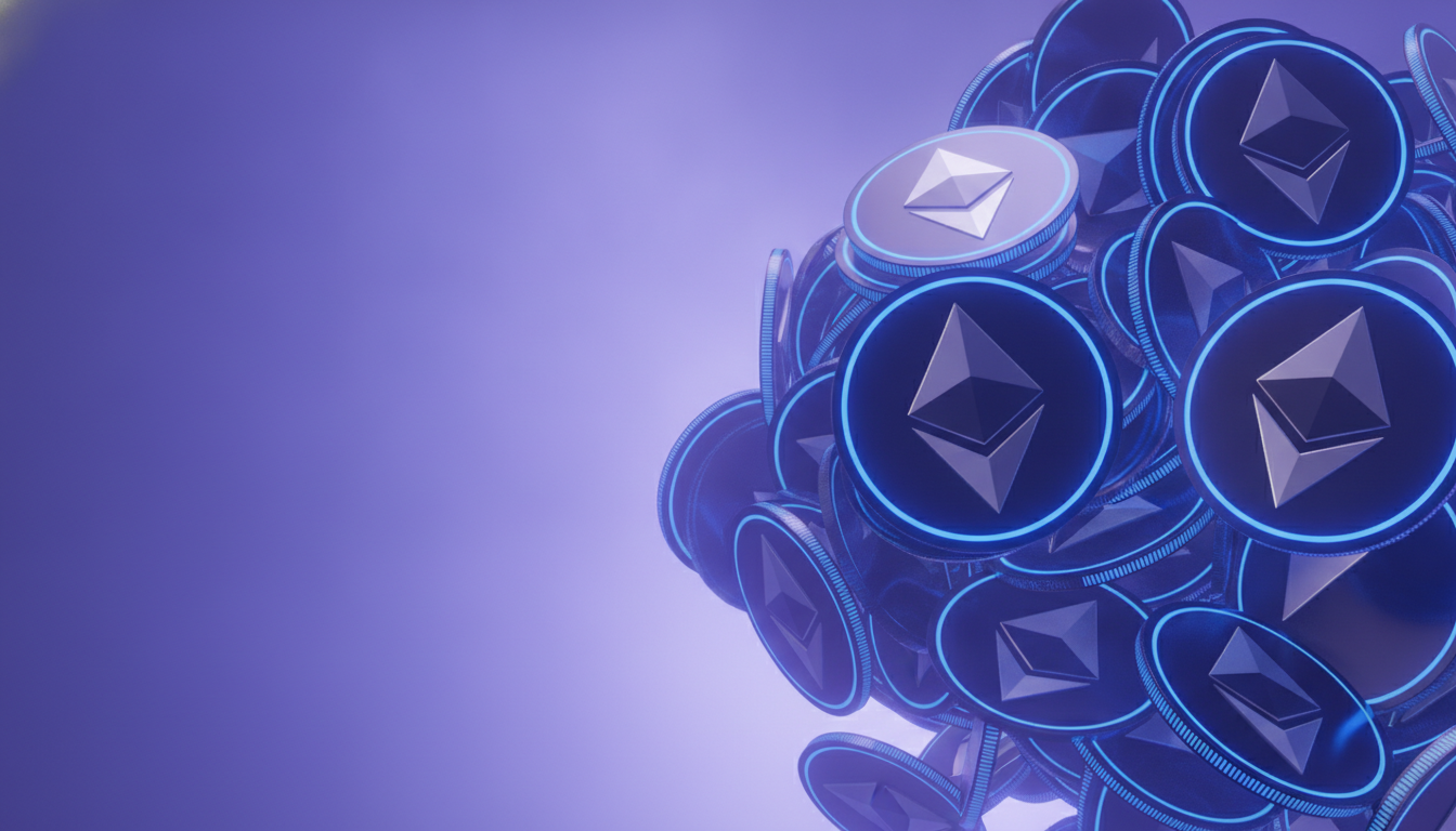 Stock exchange trading floor representing institutional ETF flows into crypto markets