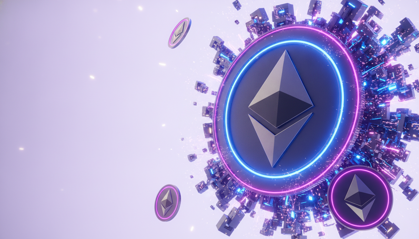 Stock exchange trading floor representing institutional ETF flows into crypto markets