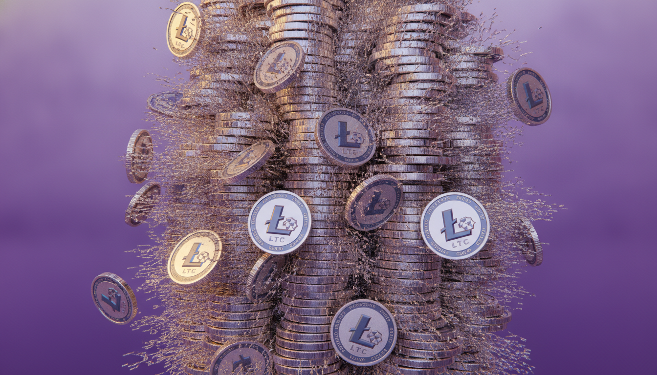Litecoin (LTC) market analysis with key levels and structure