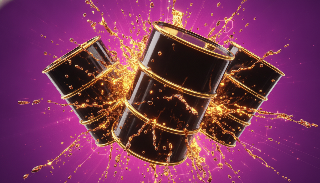 Crude Oil (WTI) market analysis with key levels and structure