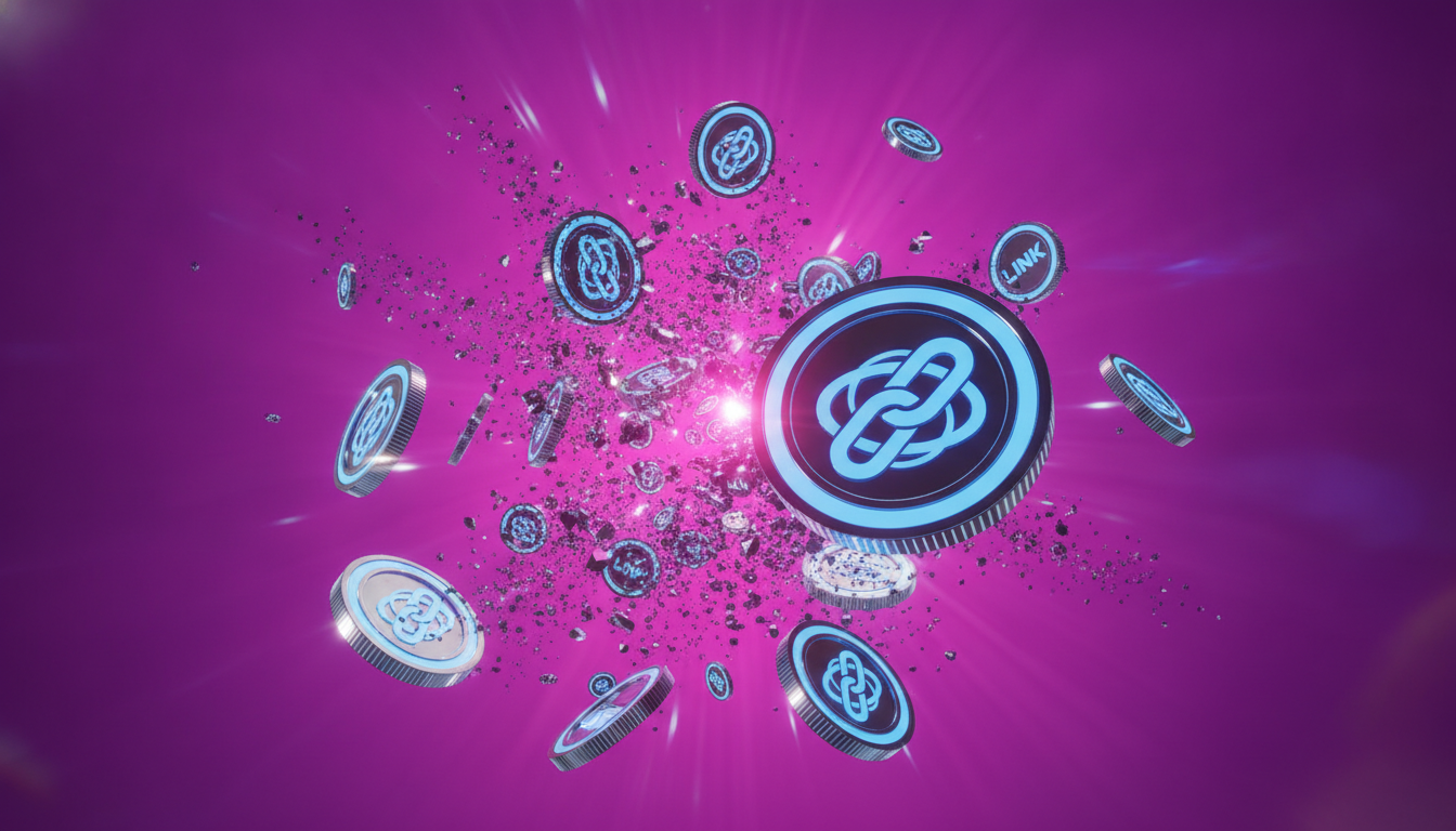 Blockchain network visualization representing DeFi protocol activity and total value locked