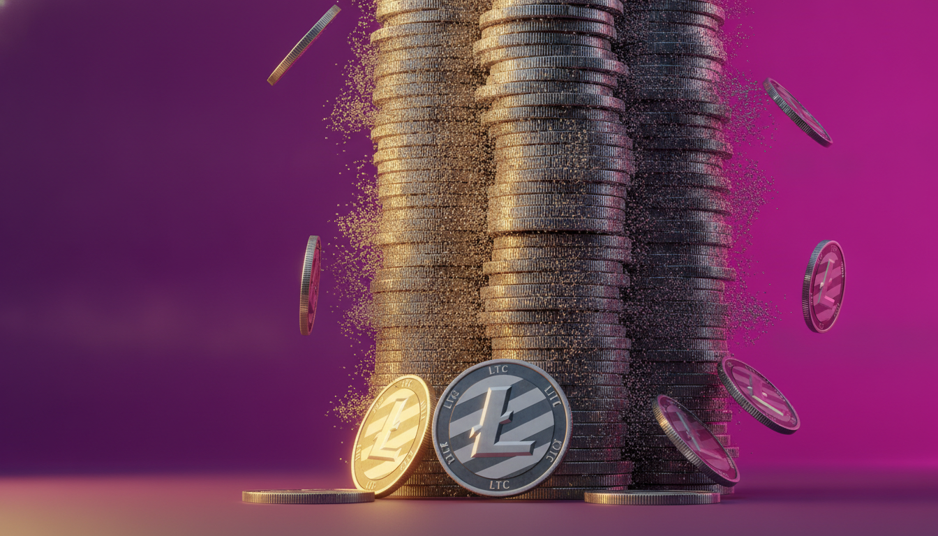 Litecoin (LTC) market analysis with key levels and structure